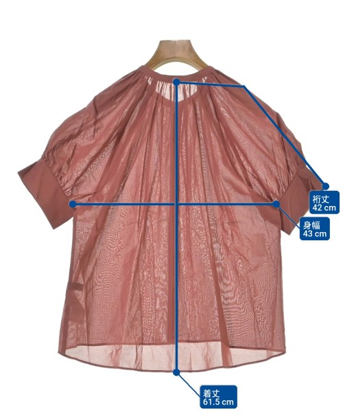 PARIGOT（パリゴ）ブラウス 赤 サイズ:F レディース/2200638714630