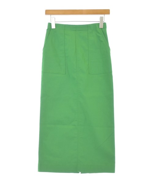 PARIGOT(パリゴ)ロング・マキシ丈スカート 緑 サイズ:36(S位)/2200647600030