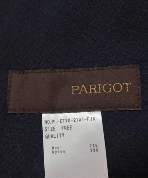 PARIGOT（パリゴ）ステンカラーコート 紺 サイズ:F レディース/2200701317119