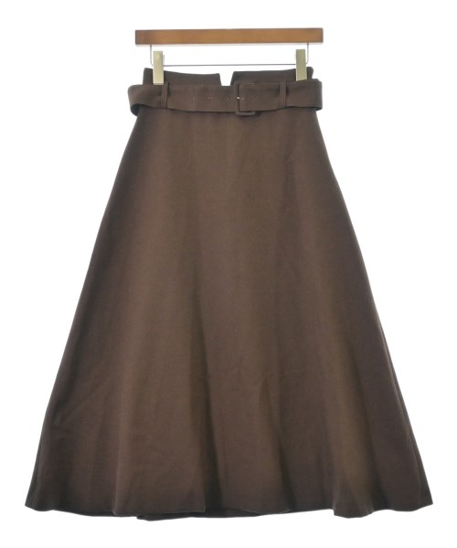 PARIGOT(パリゴ)ロング・マキシ丈スカート 茶 サイズ:36(S位)/2200669385045