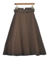 PARIGOT（パリゴ）ロング・マキシ丈スカート 茶 サイズ:36(S位) レディース/2200669385045
