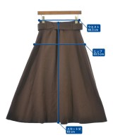 PARIGOT（パリゴ）ロング・マキシ丈スカート 茶 サイズ:36(S位) レディース/2200669385045