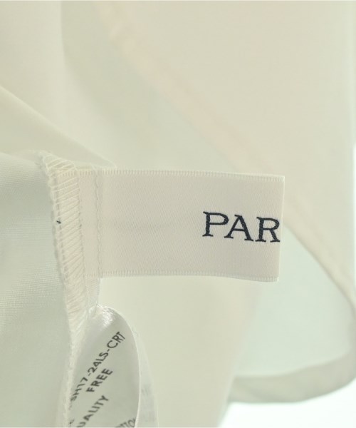 PARIGOT（パリゴ）カジュアルシャツ 白 サイズ:F レディース/2200666930101