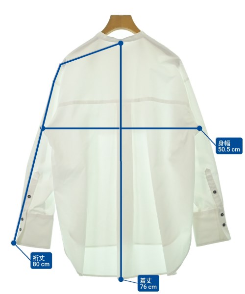 PARIGOT（パリゴ）カジュアルシャツ 白 サイズ:F レディース/2200666930101