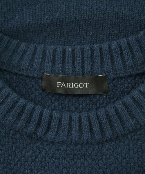 PARIGOT（パリゴ）ニット・セーター 青 サイズ:M メンズ/2200730731047