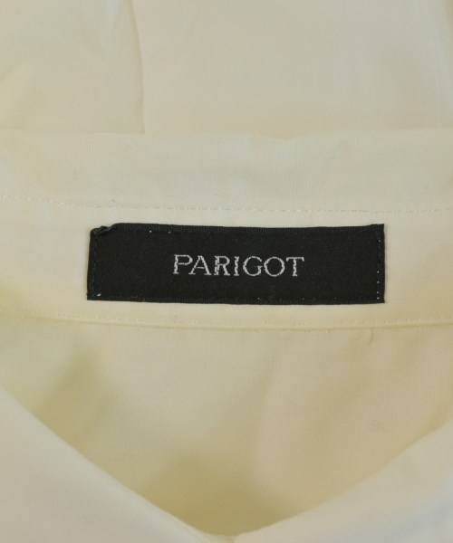 PARIGOT（パリゴ）シャツワンピース 白 サイズ:F レディース/2200719840036