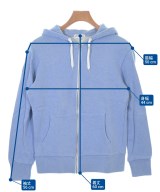 KITSUNE TEE（キツネティー）パーカー 青 サイズ:S メンズ/2200632927852