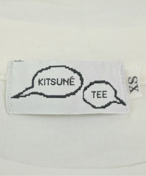 KITSUNE TEE（キツネティー）Tシャツ・カットソー 白 サイズ:XS メンズ/2200612077645
