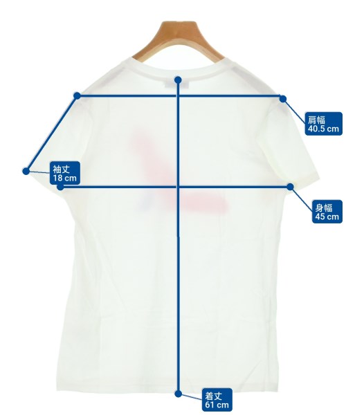 KITSUNE TEE（キツネティー）Tシャツ・カットソー 白 サイズ:XS メンズ/2200612077645