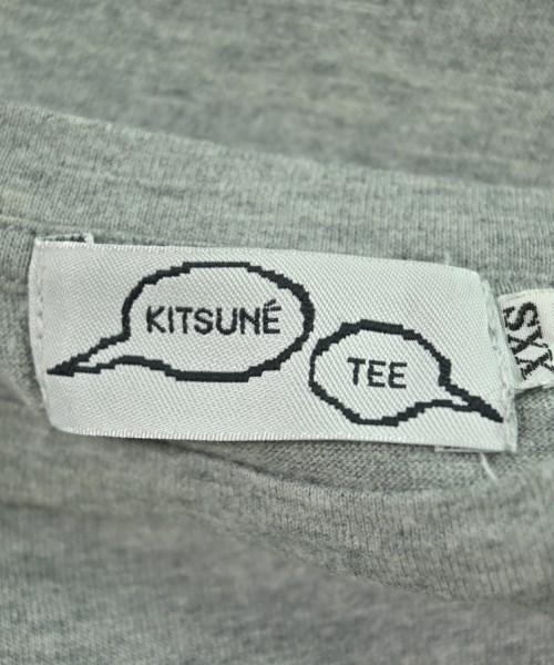 KITSUNE TEE（キツネティー）Tシャツ・カットソー グレー サイズ:XXS メンズ/2200612077843