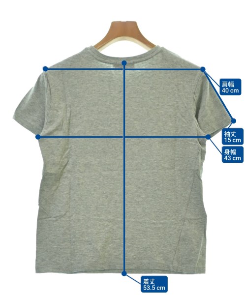 KITSUNE TEE（キツネティー）Tシャツ・カットソー グレー サイズ:XXS メンズ/2200612077843