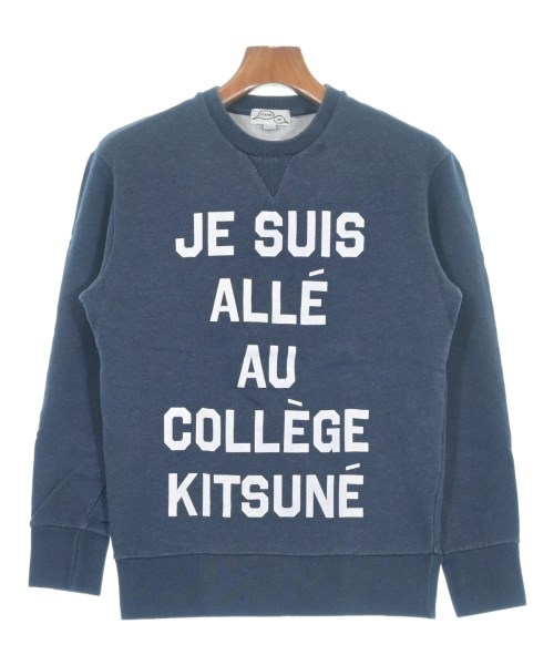 KITSUNE TEE(キツネティー)スウェット 紺 サイズ:S/2200640334017