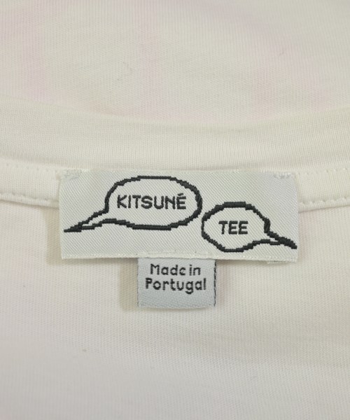 KITSUNE TEE（キツネティー）Tシャツ・カットソー 白 サイズ:L メンズ/2200703795083