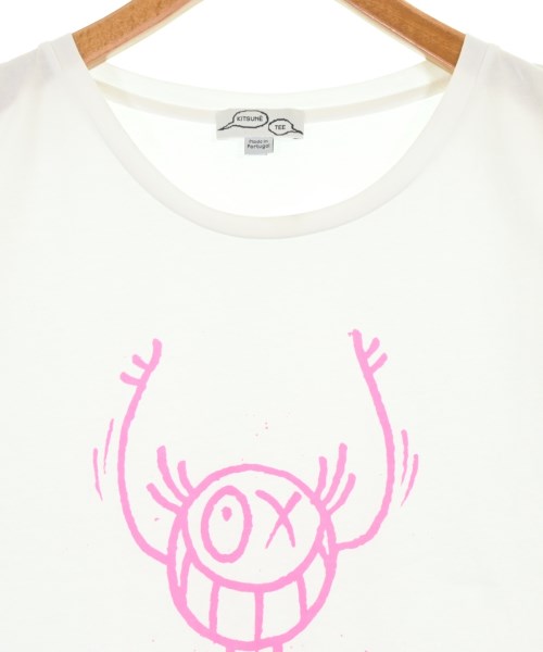 KITSUNE TEE（キツネティー）Tシャツ・カットソー 白 サイズ:L メンズ/2200703795083