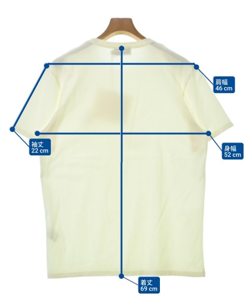 MAISON KITSUNE（メゾンキツネ）Tシャツ・カットソー 白 サイズ:M メンズ/2200683285147