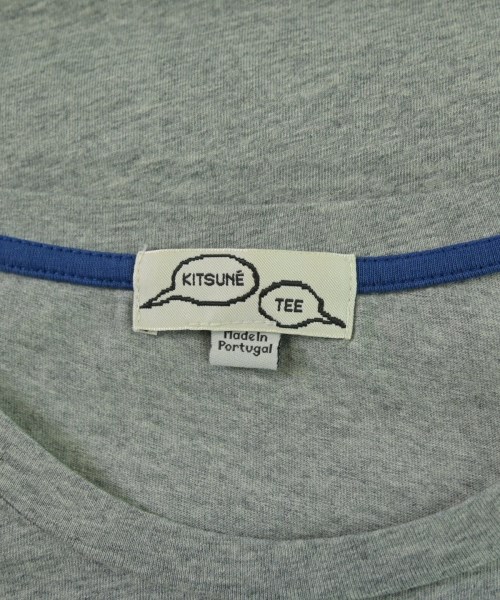 KITSUNE TEE（キツネティー）Tシャツ・カットソー グレー サイズ:M メンズ/2200684162010