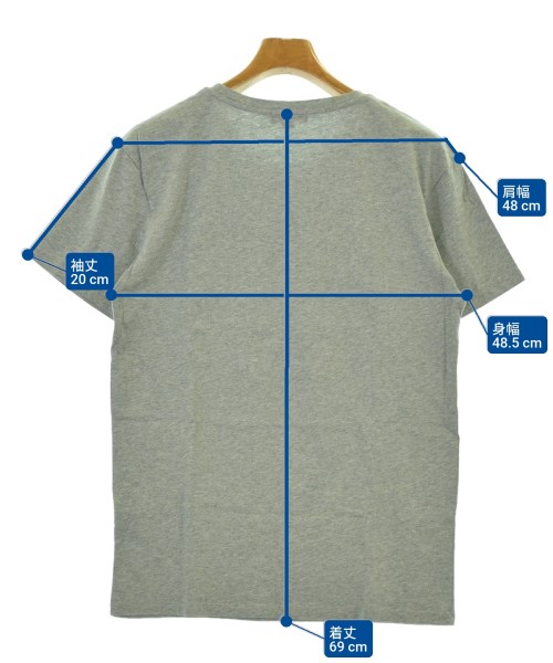KITSUNE TEE（キツネティー）Tシャツ・カットソー グレー サイズ:M メンズ/2200684162010