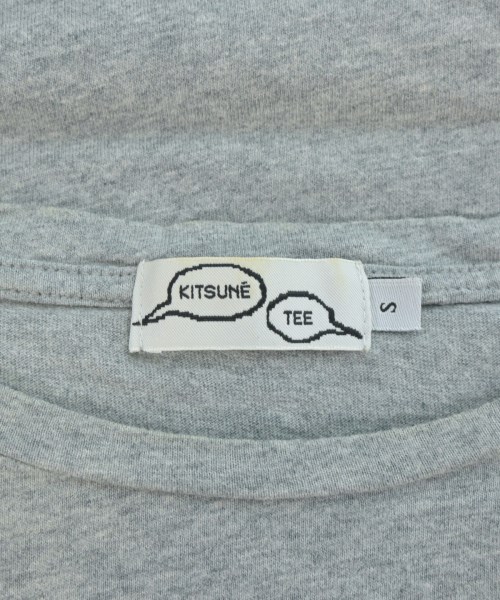 KITSUNE TEE（キツネティー）Tシャツ・カットソー グレー サイズ:S メンズ/2200685234129