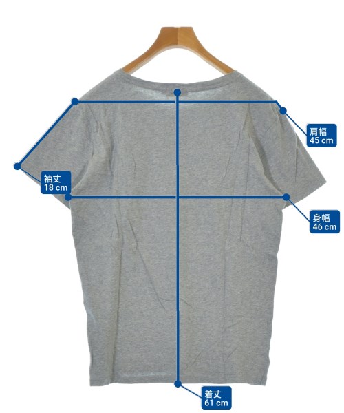 KITSUNE TEE（キツネティー）Tシャツ・カットソー グレー サイズ:S メンズ/2200685234129