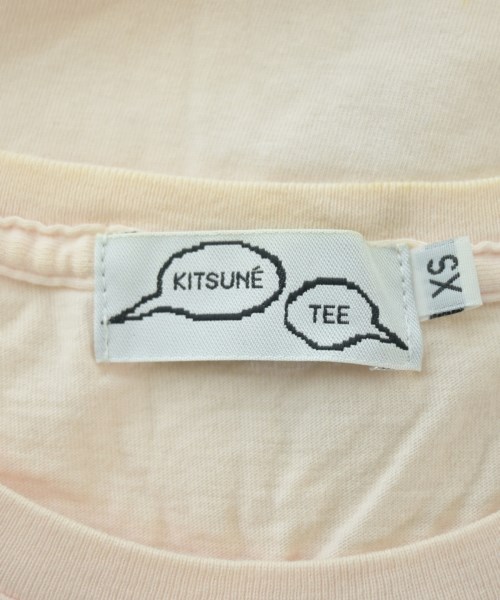 KITSUNE TEE（キツネティー）Tシャツ・カットソー ピンク サイズ:XS レディース/2200631920021