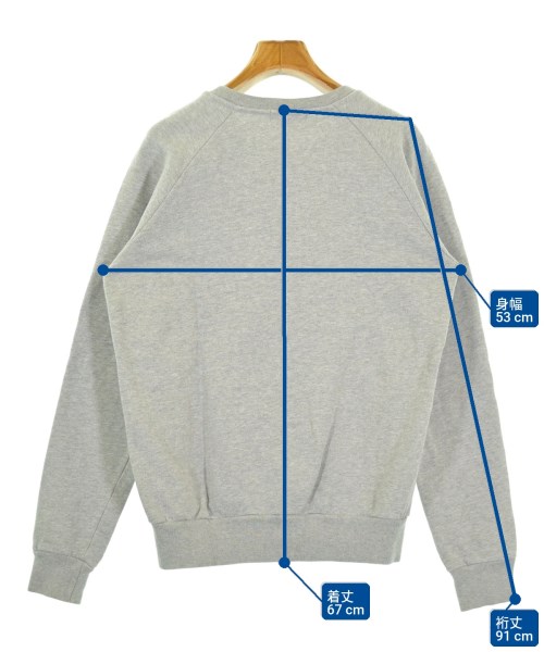 KITSUNE TEE（キツネティー）スウェット グレー サイズ:XS レディース/2200712806084