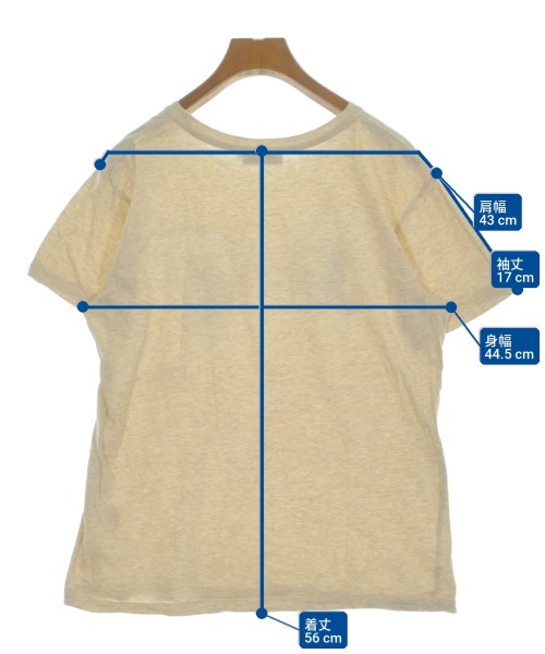 KITSUNE TEE（キツネティー）Tシャツ・カットソー ベージュ サイズ:S レディース/2200718972028