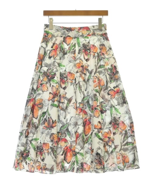 Brahmin（ブラーミン）ロング・マキシ丈スカート 白 サイズ:38(M位) レディース/2200582934078