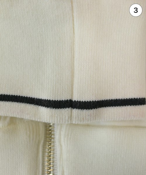 Brahmin（ブラーミン）ブルゾン 白 サイズ:38(M位) レディース/2200614513097