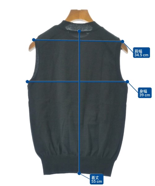 Brahmin（ブラーミン）ベスト 紺 サイズ:38(M位) レディース/2200669767131