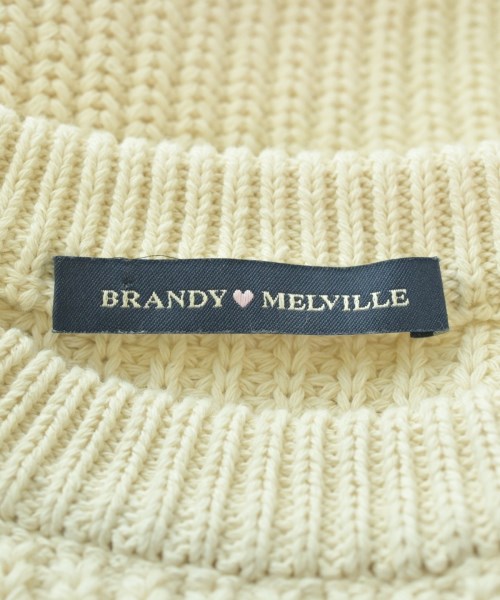 BRANDY MELVILLE（ブランディーメルビル）ニット・セーター 白 サイズ:-(M位) レディース/2200630364932