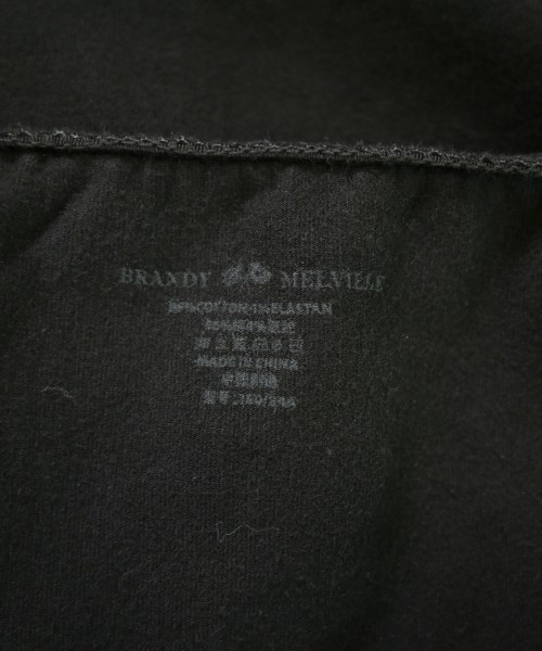 BRANDY MELVILLE（ブランディーメルビル）Tシャツ・カットソー 黒 サイズ:-(XS位) レディース/2200704521186