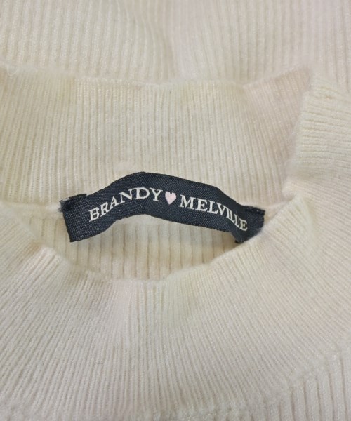 BRANDY MELVILLE（ブランディーメルビル）ニット・セーター 白 サイズ:-(XS位) レディース/2200692991091