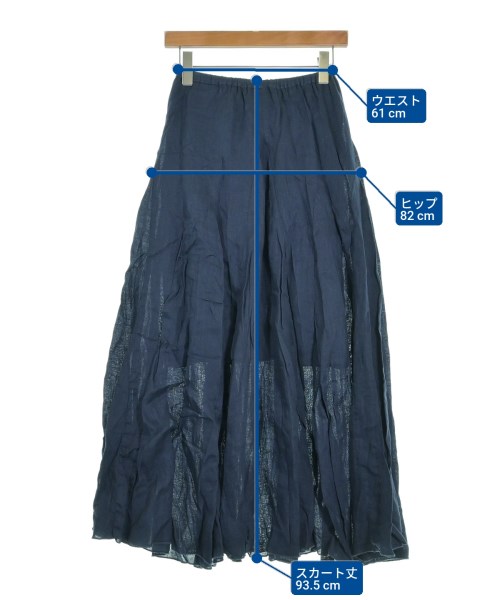 CP SHADES（シーピーシェイズ）ロング・マキシ丈スカート 青 サイズ:XS レディース/2200636014169