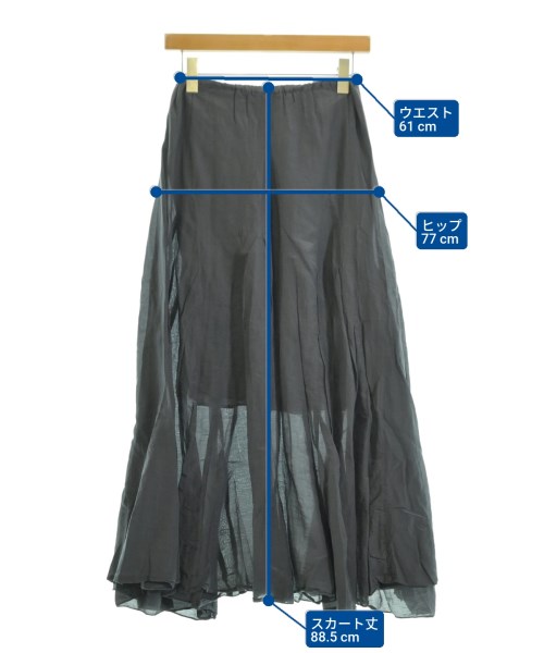 CP SHADES（シーピーシェイズ）ロング・マキシ丈スカート グレー サイズ:-(M位) レディース/2200638766257