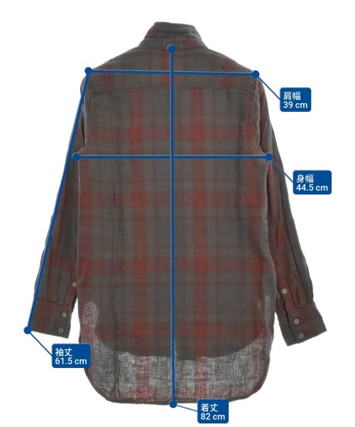 CP SHADES（シーピーシェイズ）カジュアルシャツ グレー サイズ:F メンズ/2200643321052