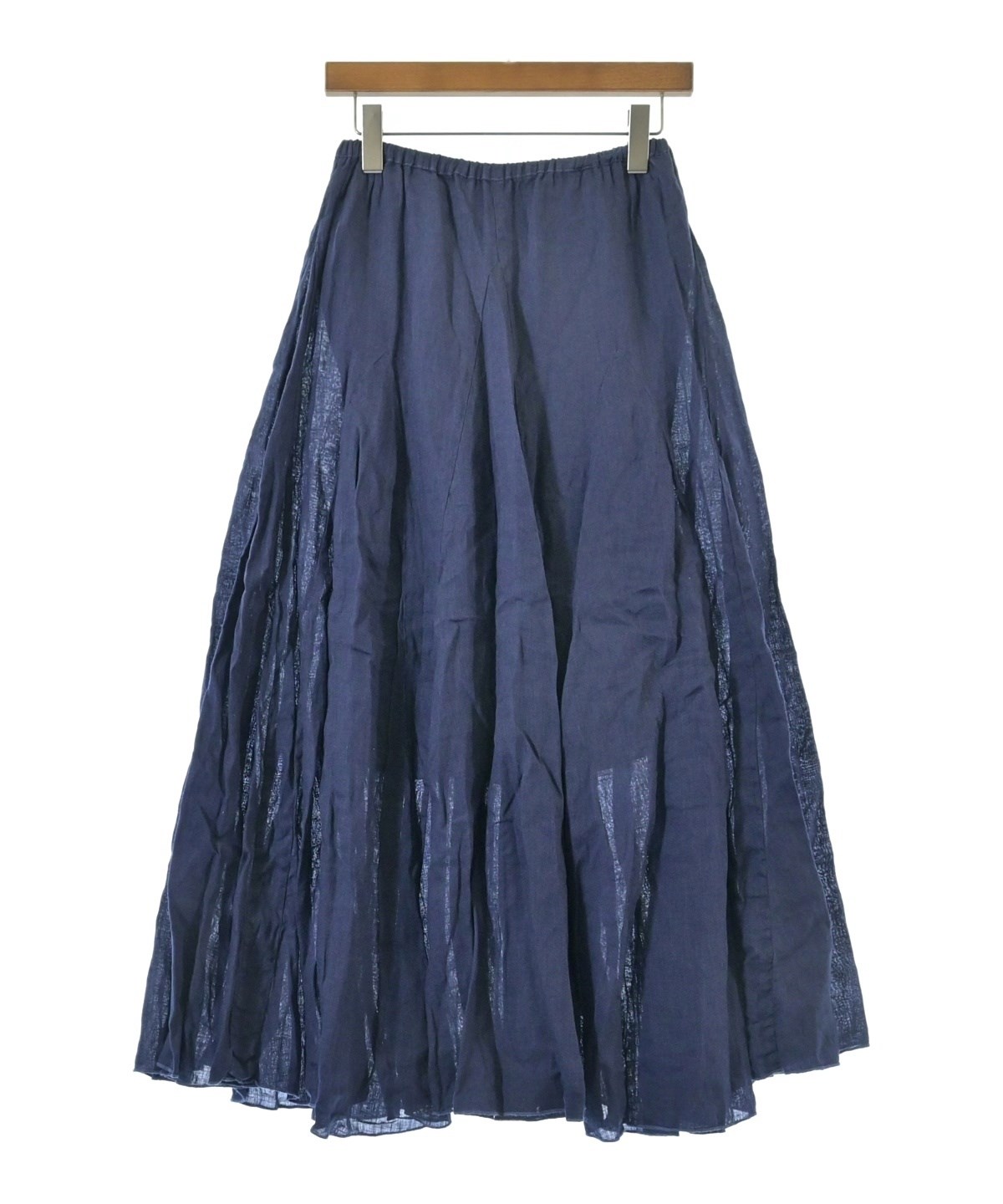 CP SHADES（シーピーシェイズ）ロング・マキシ丈スカート 紺 サイズ:XS