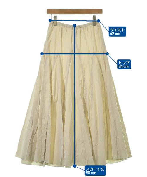 CP SHADES（シーピーシェイズ）ロング・マキシ丈スカート ベージュ サイズ:XS レディース/2200630644072