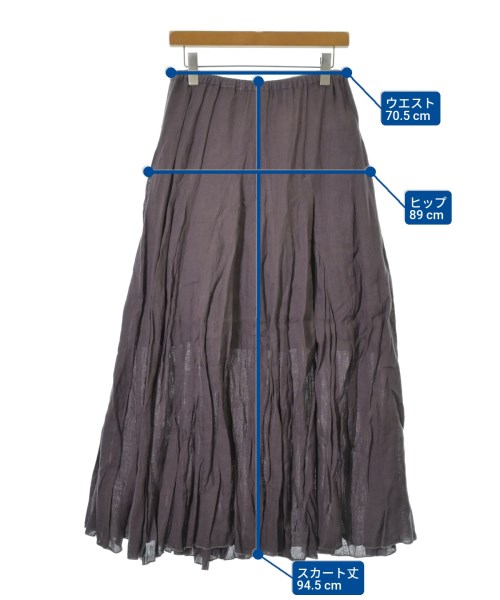 CP SHADES（シーピーシェイズ）ロング・マキシ丈スカート 紫 サイズ:XS レディース/2200630644126