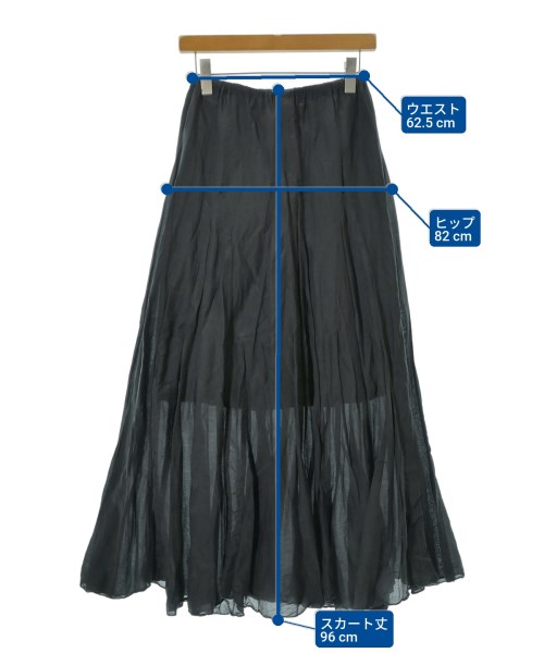 CP SHADES（シーピーシェイズ）ロング・マキシ丈スカート グレー サイズ:XS レディース/2200630644133