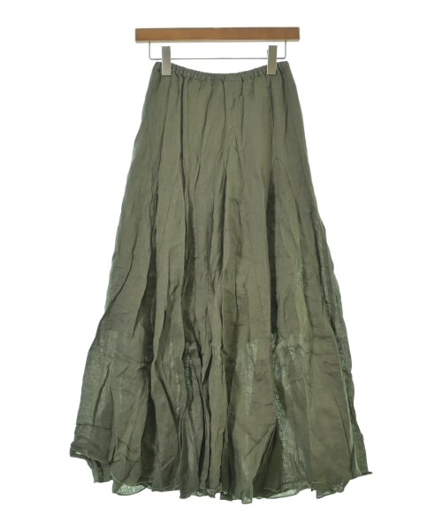 CP SHADES（シーピーシェイズ）ロング・マキシ丈スカート カーキ サイズ:XS レディース/2200631135036