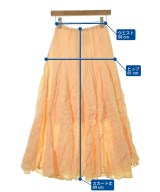 CP SHADES（シーピーシェイズ）ロング・マキシ丈スカート オレンジ サイズ:XS レディース/2200631142171