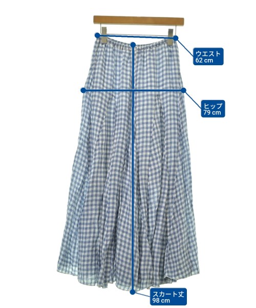 CP SHADES（シーピーシェイズ）ロング・マキシ丈スカート 白 サイズ:-(S位) レディース/2200686829171