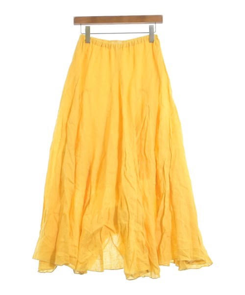 CP SHADES(シーピーシェイズ)ロング・マキシ丈スカート 黄 サイズ:XS/2200658543043