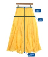 CP SHADES（シーピーシェイズ）ロング・マキシ丈スカート 黄 サイズ:XS レディース/2200658543043