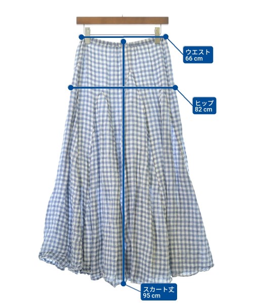 CP SHADES（シーピーシェイズ）ロング・マキシ丈スカート 青 サイズ:XS レディース/2200664533052