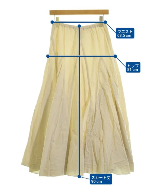 CP SHADES（シーピーシェイズ）ロング・マキシ丈スカート ベージュ サイズ:XS レディース/2200664085025