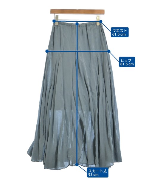 CP SHADES（シーピーシェイズ）ロング・マキシ丈スカート 青 サイズ:-(M位) レディース/2200668914086