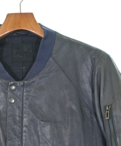 DOMENICO+SAVIO（ドメニコアンドサビオ）ライダース 紺 サイズ:46(M位) メンズ/2200638076028