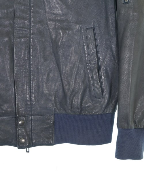 DOMENICO+SAVIO（ドメニコアンドサビオ）ライダース 紺 サイズ:46(M位) メンズ/2200638076028