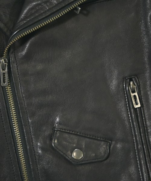 DOMENICO+SAVIO（ドメニコアンドサビオ）ライダース 黒 サイズ:36(S位) レディース/2200623191019